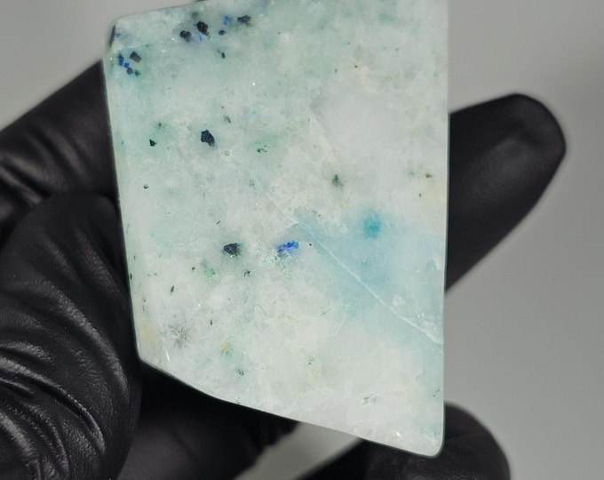 Phoenix Stone Freeform Chrysocolla in Quartz