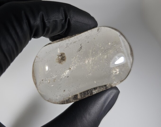 Smoky Quartz Palm Stone