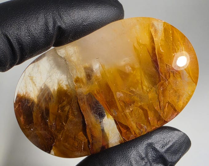 Golden Healer Palm Stone