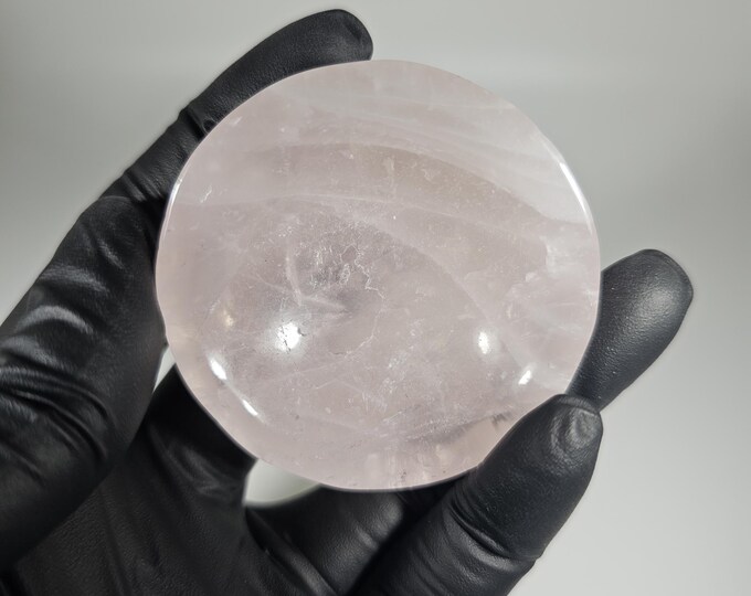 Rose Quartz Bowl Sphere Holder