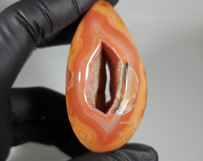 Druzy Carnelian Egg