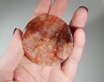 Fire Quartz Bowl Sphere Holder