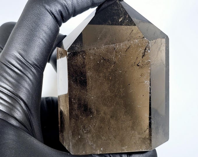 Dark Smoky Quartz Tower 2.7"