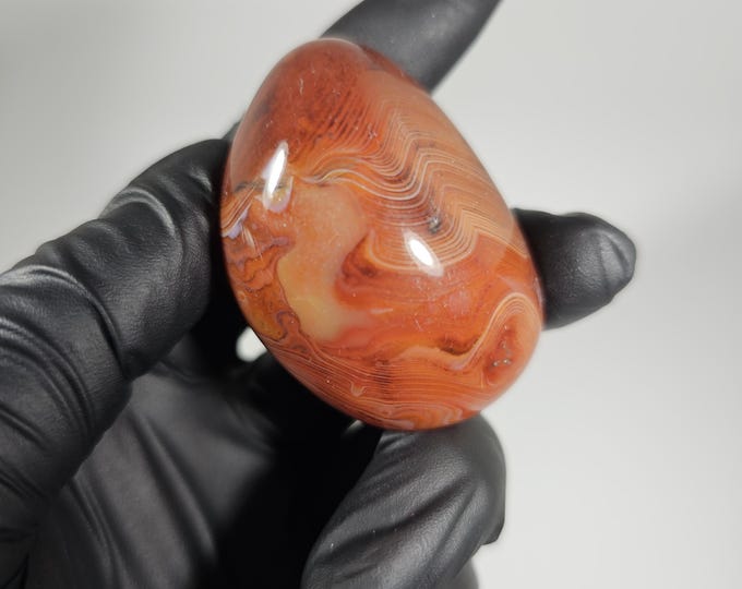 Sardonyx Palm Stone