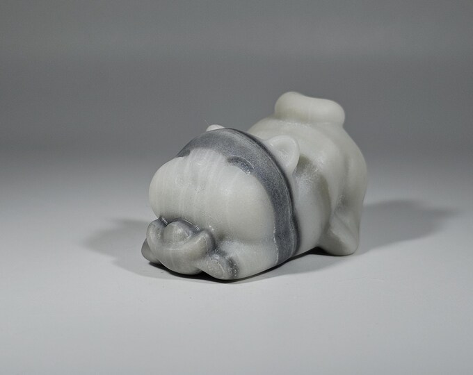 Taiji Jade Cat Carving