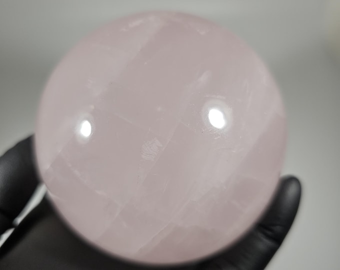 82mm Rose Quartz Sphere