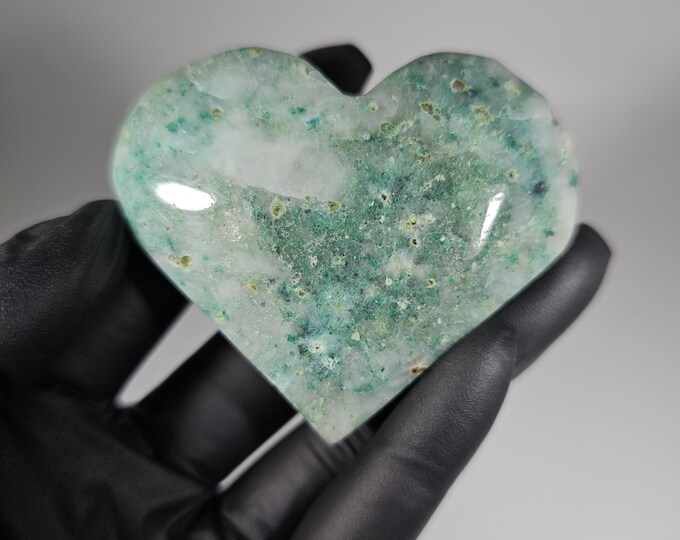 Phoenix Stone Heart Palm Stone