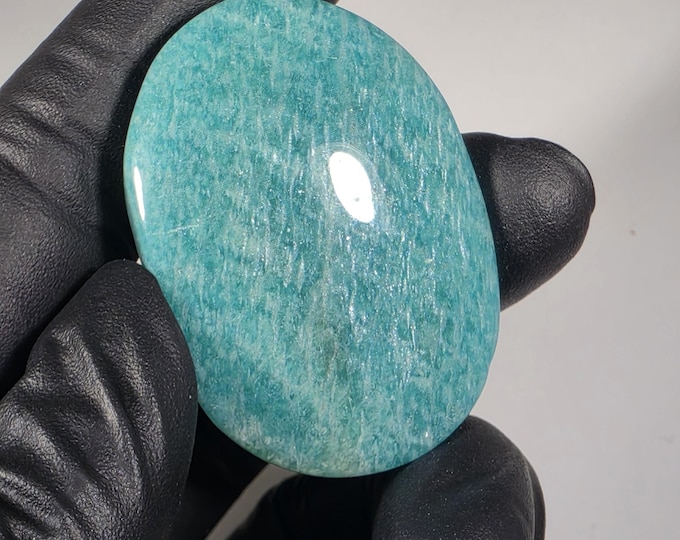 Amazonite Palm Stone