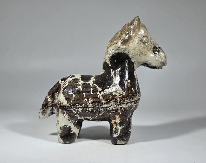 Picture Jasper Horse Carving
