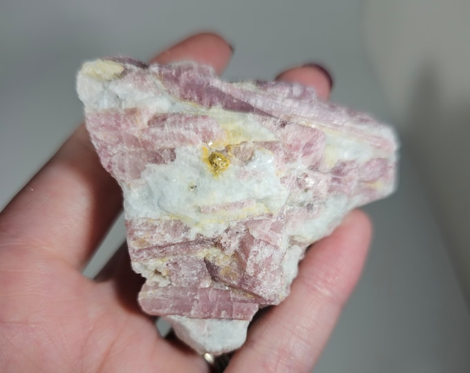 Raw Pink Tourmaline Specimen