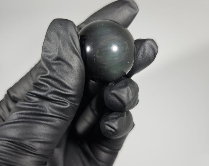 23mm Rainbow Obsidian Sphere