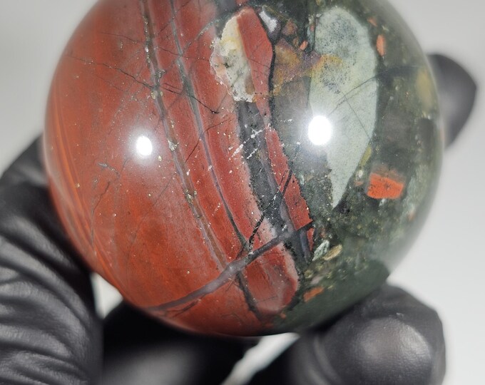 43mm African Bloodstone Sphere