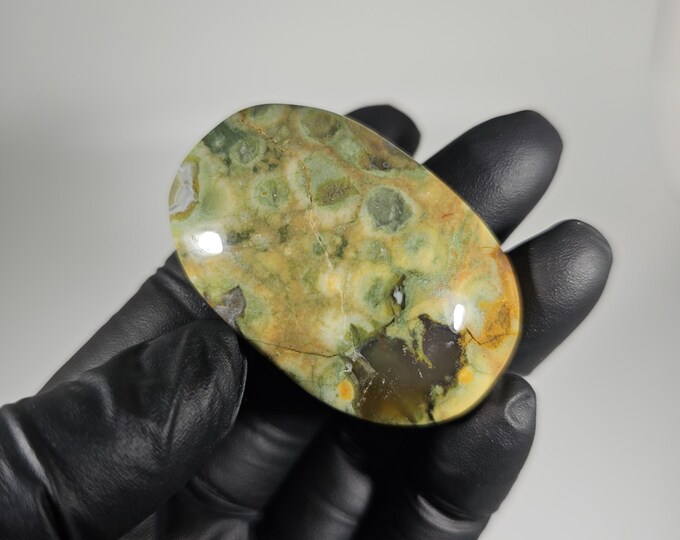 Rainforest Jasper Palm Stone