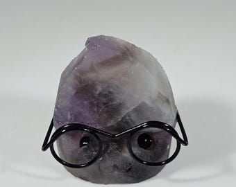 Amethyst Pet Rock Carving