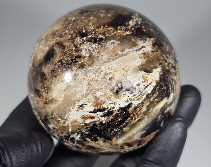 56mm Chocolate Opal Sphere