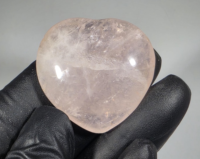 Rose Quartz Heart Stone