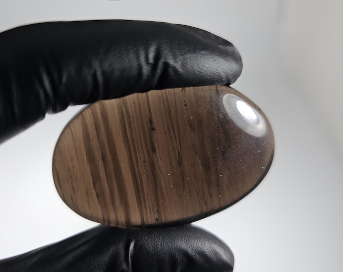 Midnight Lace Obsidian Palm Stone