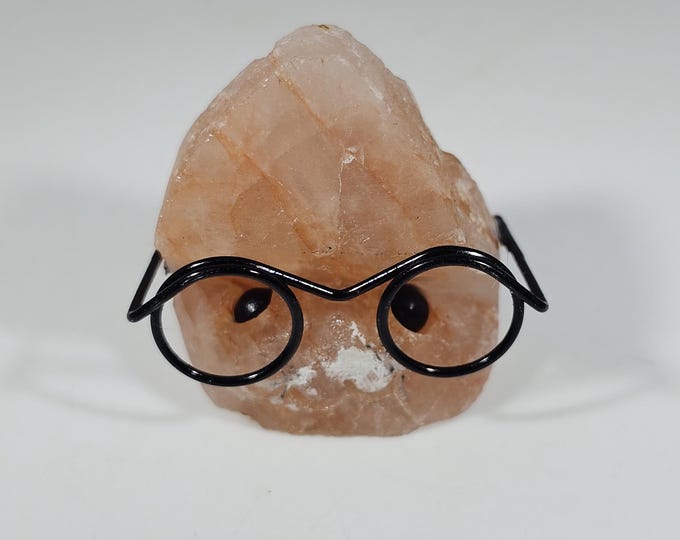 Fire Quartz Pet Rock Carving