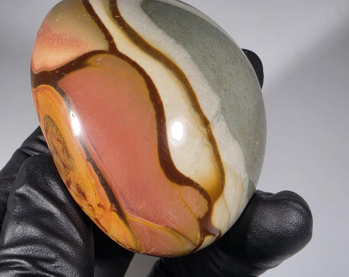 Polychrome Jasper Palm Stone