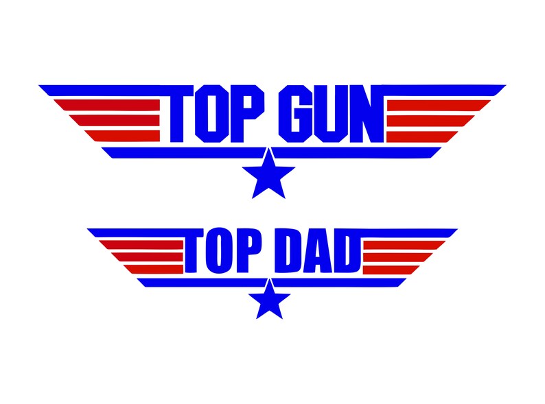 Top Gun Logo DIY Personalize Top Gun Font Svg Top Gun Font Etsy India