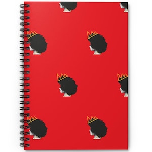 The Anti Hero Queen, Journal, Ruled Line, Writing Notebook, Diary, Spiral Notebook - School Supplies