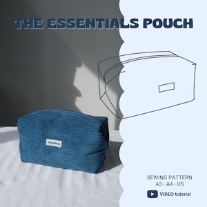 TOILETTAS - Geen onafgewerkte randen - Patrón de costura digital