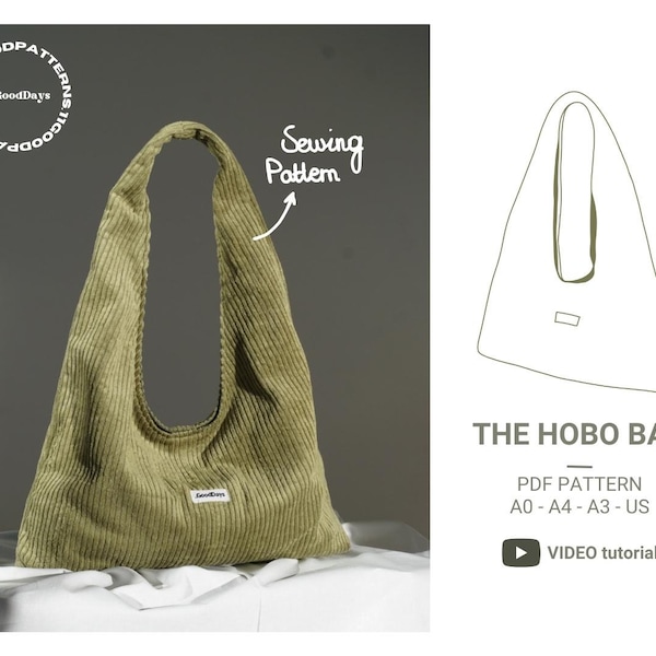 SAC HOBO - Patrons de couture PDF