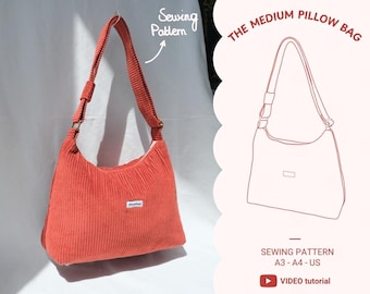 BOLSA DE ALMOHADA MEDIANA - Patrón de costura digital