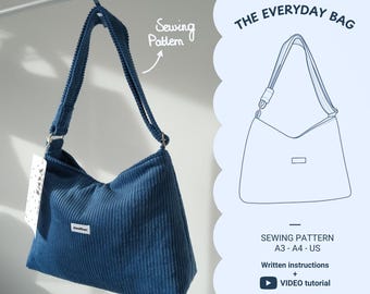 EL BOLSO DE TODOS LOS DÍAS - Patrón de costura digital