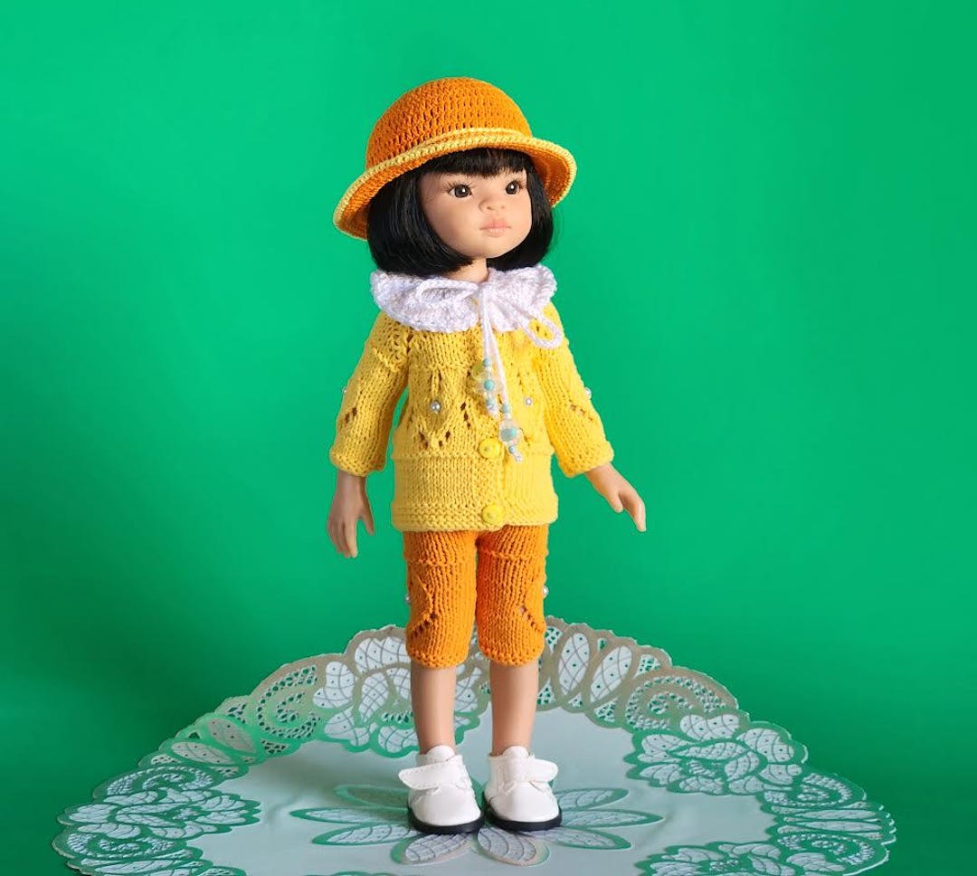 パオラ・レイナの人形用服セット（クロップドパンツ付き）。 - Etsy 日本