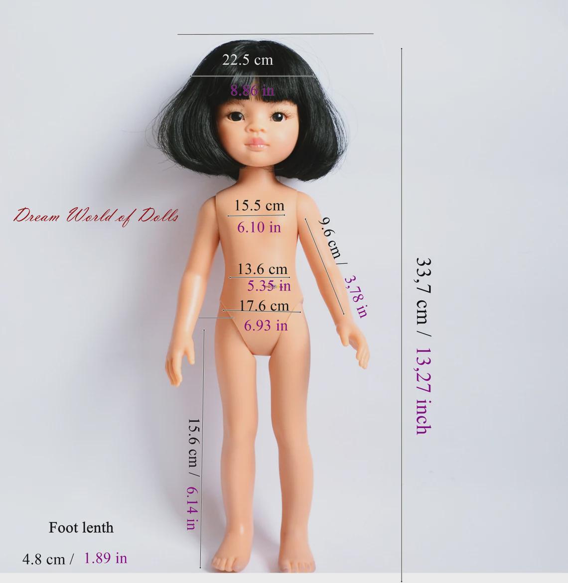 パオラ・レイナの人形用服セット（クロップドパンツ付き）。 - Etsy 日本