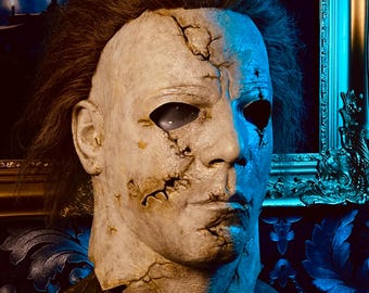 映画　ロブ・ゾンビ ハロウィン マイケルマイヤーズ 等身大 マスク リホール ロブ・ゾンビ ハロウィン マイケル・マイヤーズ 2007 マスク - Etsy 日本