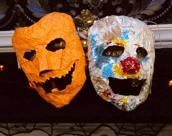 Rzh1 ハロウィーン埋葬 2007 マスク - Etsy 日本