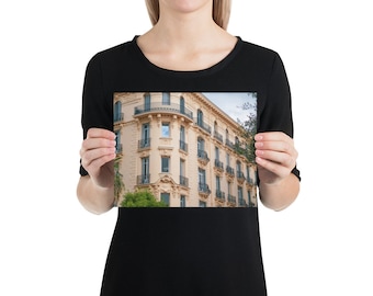 French Riviera Architecture Print - Charming European Architecture Photography - South of France Travel Wall Art - Nice France Photography