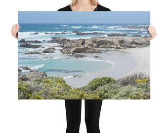 Pebble Beach California Photography Print - Bird Rock Beach Photo - Beach House Wall Art - California Coastline Poster - Monterey Bay Photo