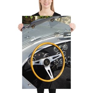Classic Car Photography Print - Vintage Automobile Wall Art - Luxury Sports Car Poster - Monterey Car Week Photography