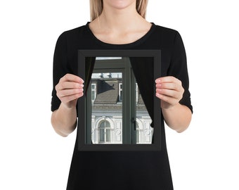 Framed Photograph - Copenhagen Denmark City Architecture Print - Classic European Danish Building Photography - Europe Travel Wall Art