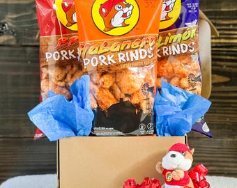 Buc-ee's Pork Rind Gift Box: Low Carb Snack Collection
