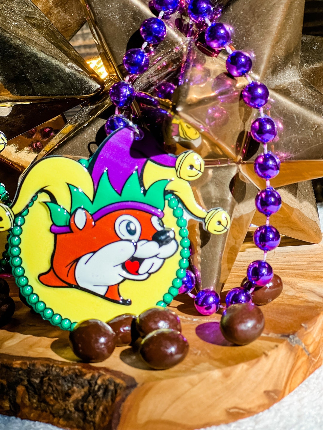 buc ees mardi gras shirt