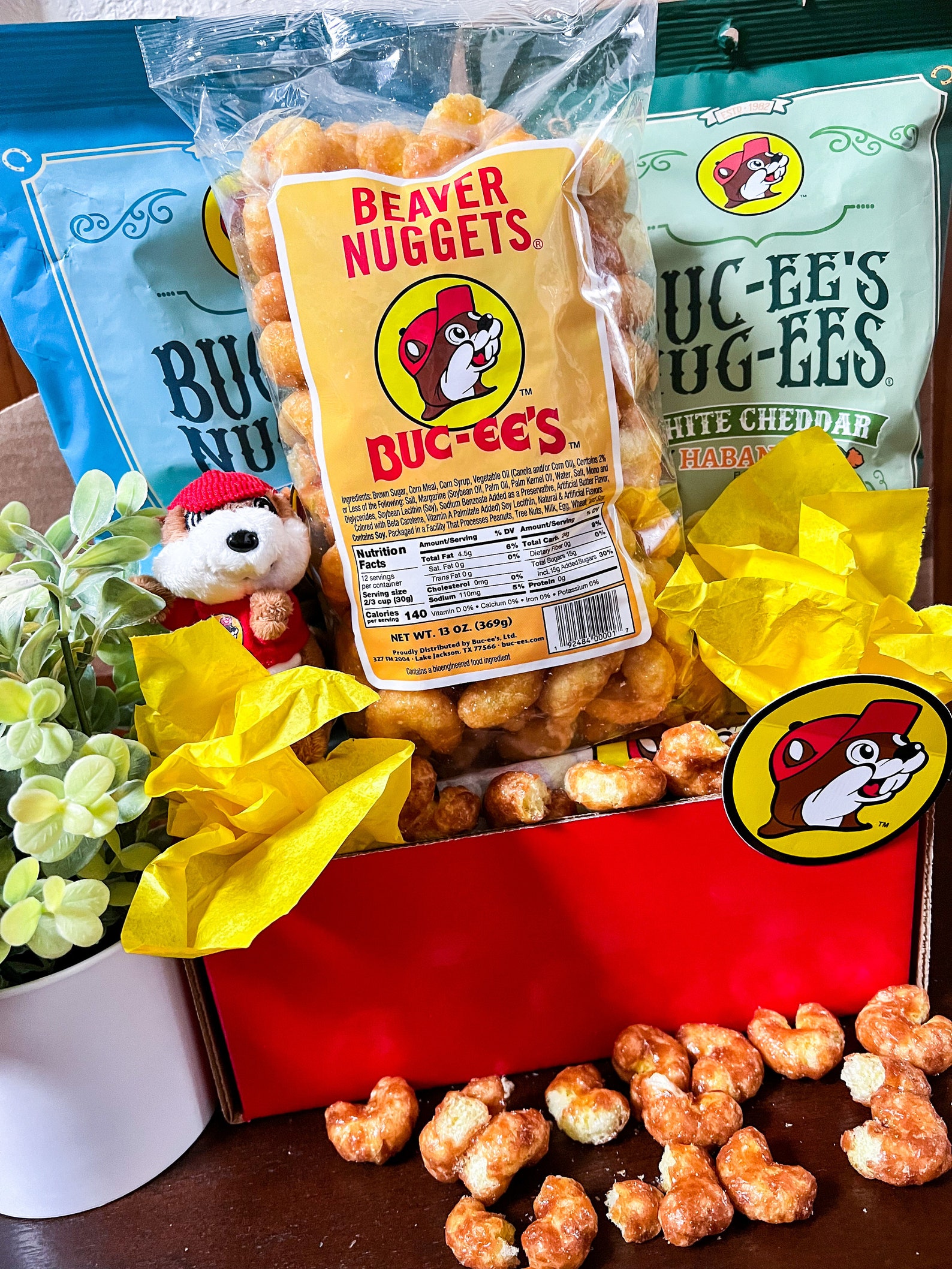 Bucees Beaver Nugget Nugees Gift Box, Bucee's Gift Box, Bucee's