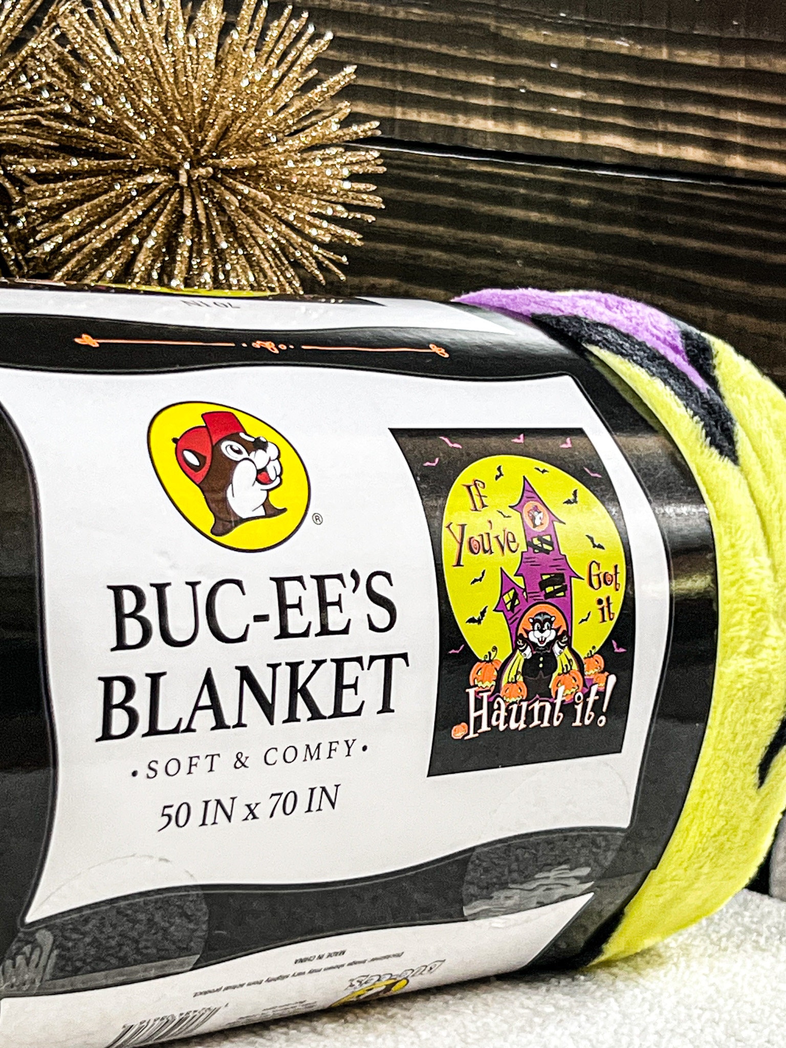 Bucee's Halloween Blanket Etsy