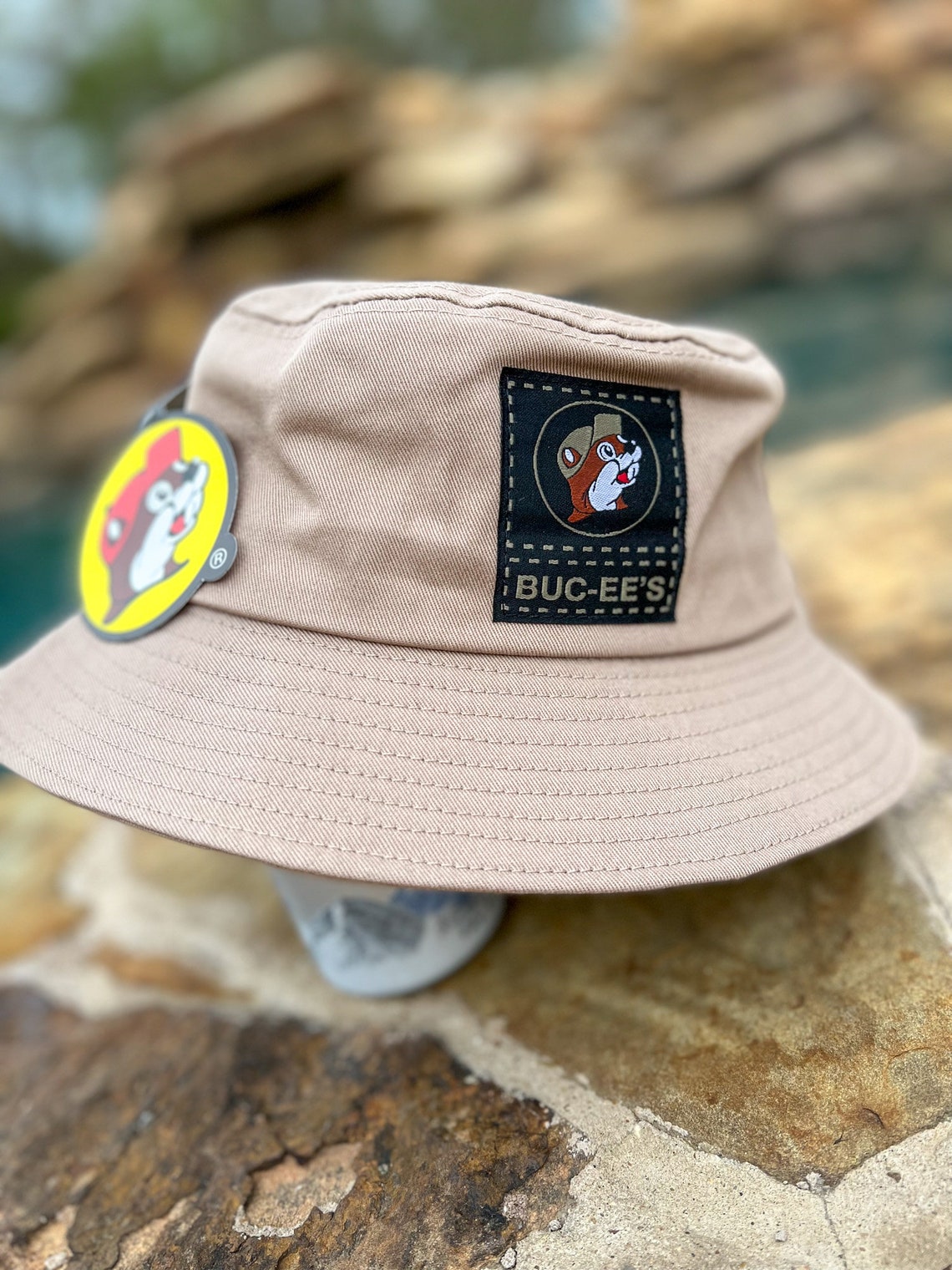 Buc ee s Khaki Bucket Hat For Cool People Etsy Ireland