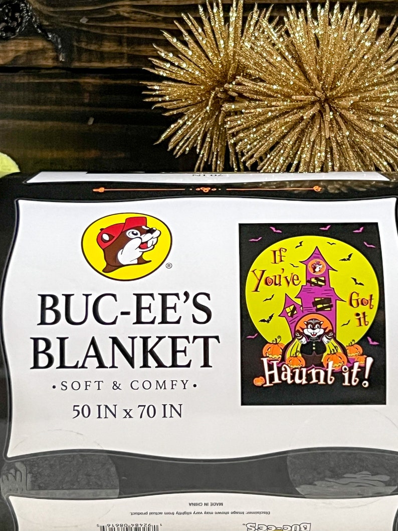 Bucee's Halloween Blanket Etsy