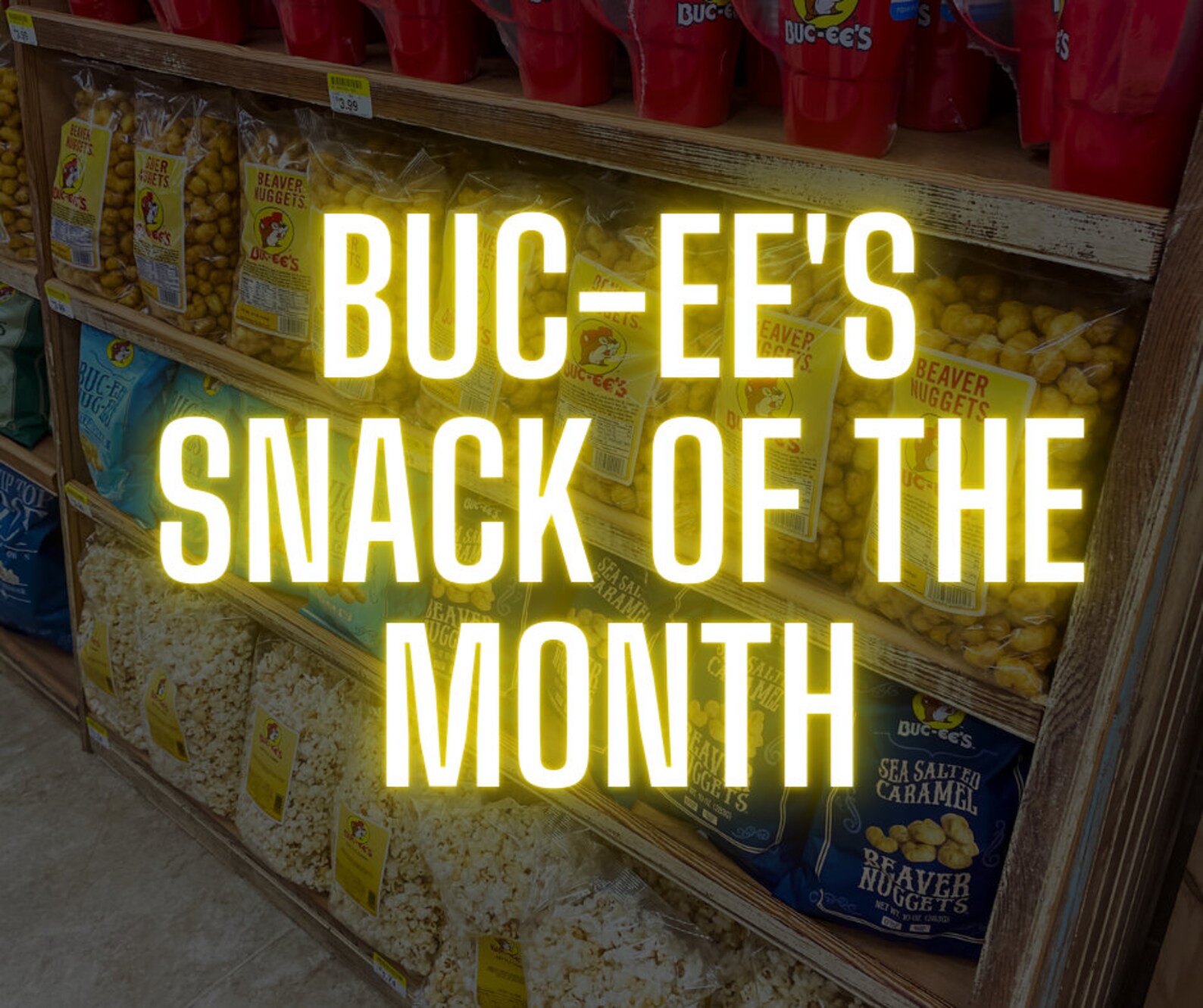 Buc ee s Snack Of The Month Club Subscription Snack Etsy UK
