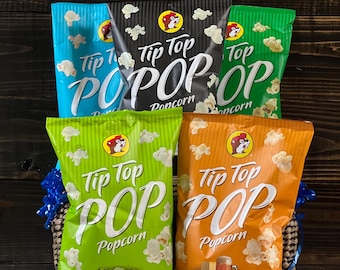 Buc-ee's Popcorn Gift Box: Texas Savory Snack Variety