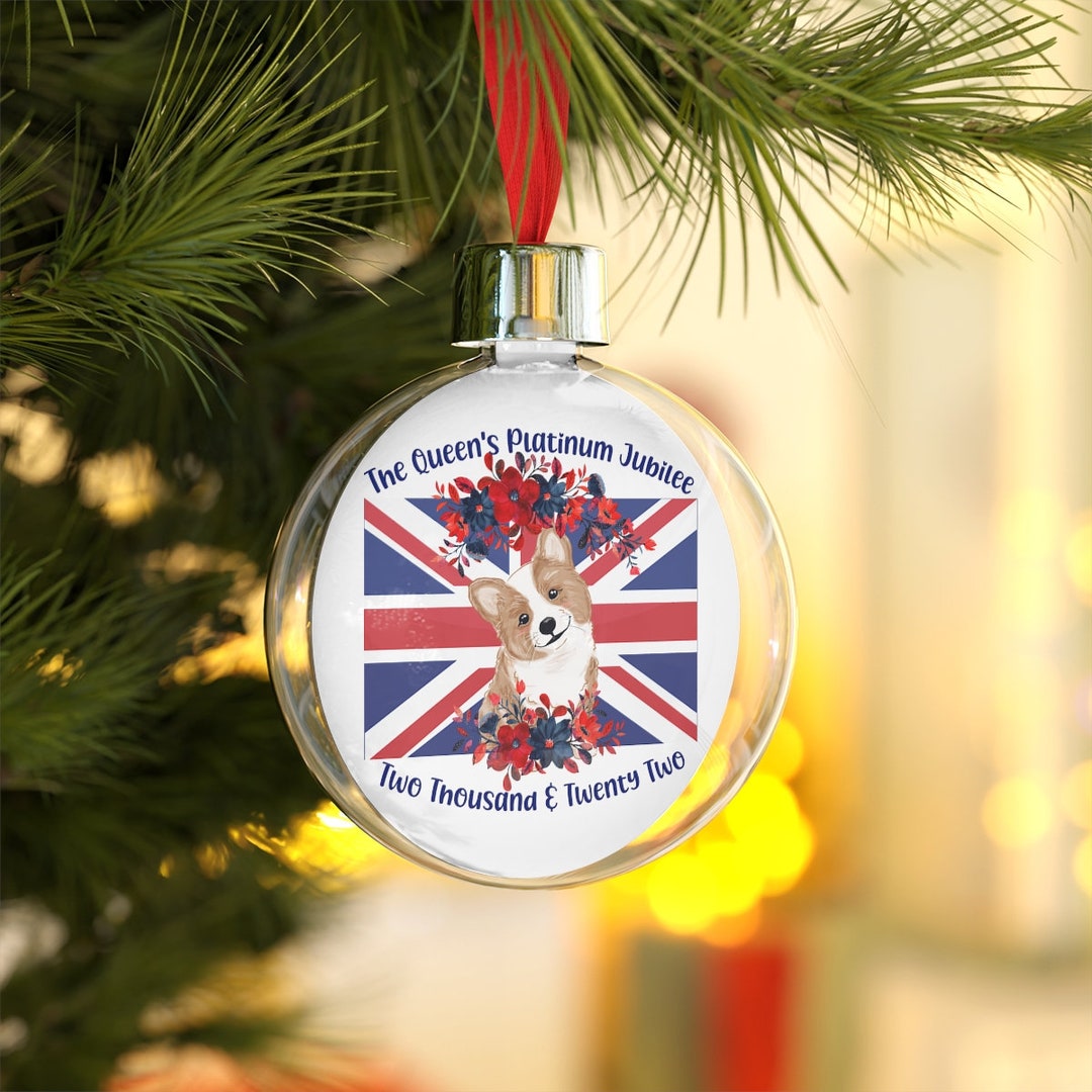 Queen's Platinum Jubilee Ball Christmas Ornament, Ornament
