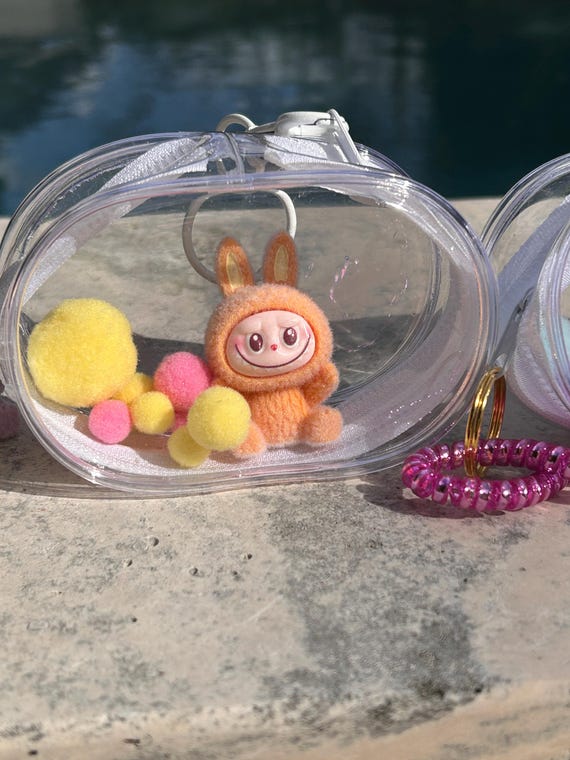 キーホルダー・キーリング Labubu The Monsters Highlight Series Serenity Keyring Labubu highlight Series Serenity key ring on Bunjang Global