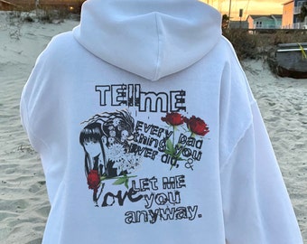 Japanese Streetwear, Anime Hoodie, Cool Anime Hoodies & Sweatshirts, Anime Gifts, Y2K Anime Style Hooded Sweatshirt