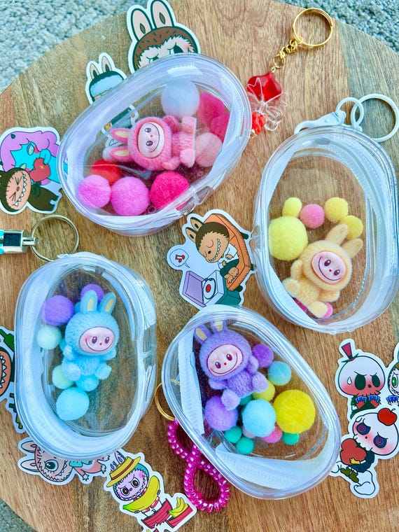 Labubu Keychain, Shaker Display Bag Keychain, the Monsters