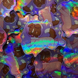 Laika Holo Vinyl Waterproof Sticker